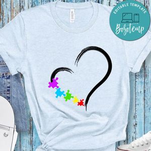Autism Heart Shirt