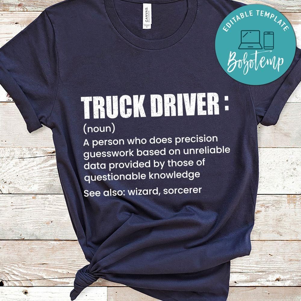 Truck Driver Tee