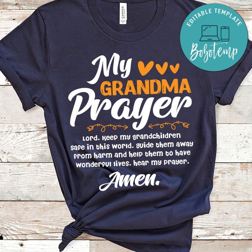 My Grandma Prayer Shirt