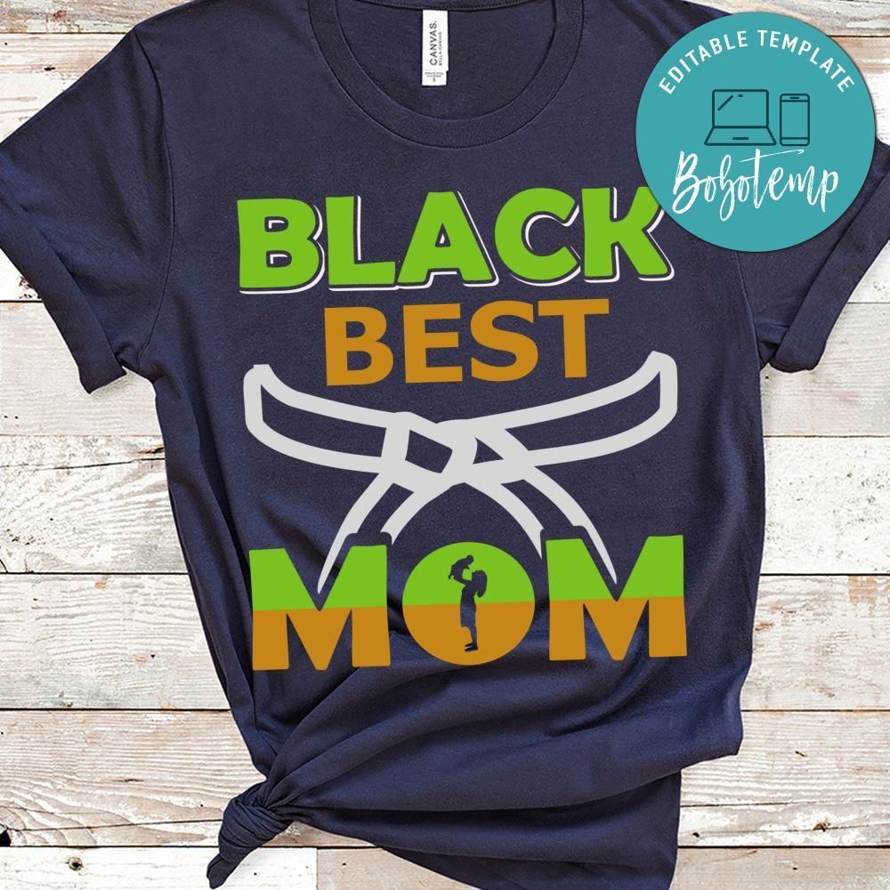 Black Best Mom Shirt