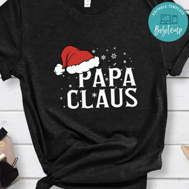 papa claus shirt