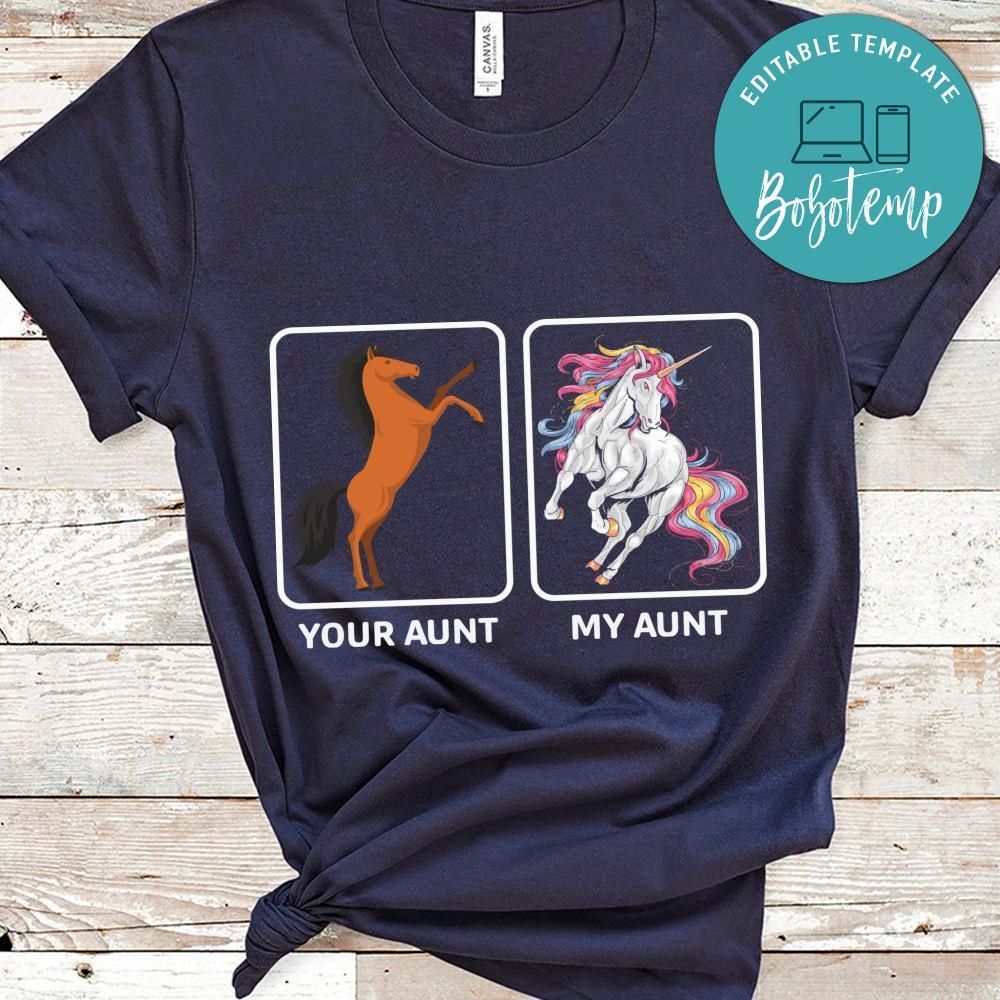 Aunt Unicorn Shirt