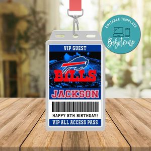 Buffalo Bills Vip Pass Instant Download