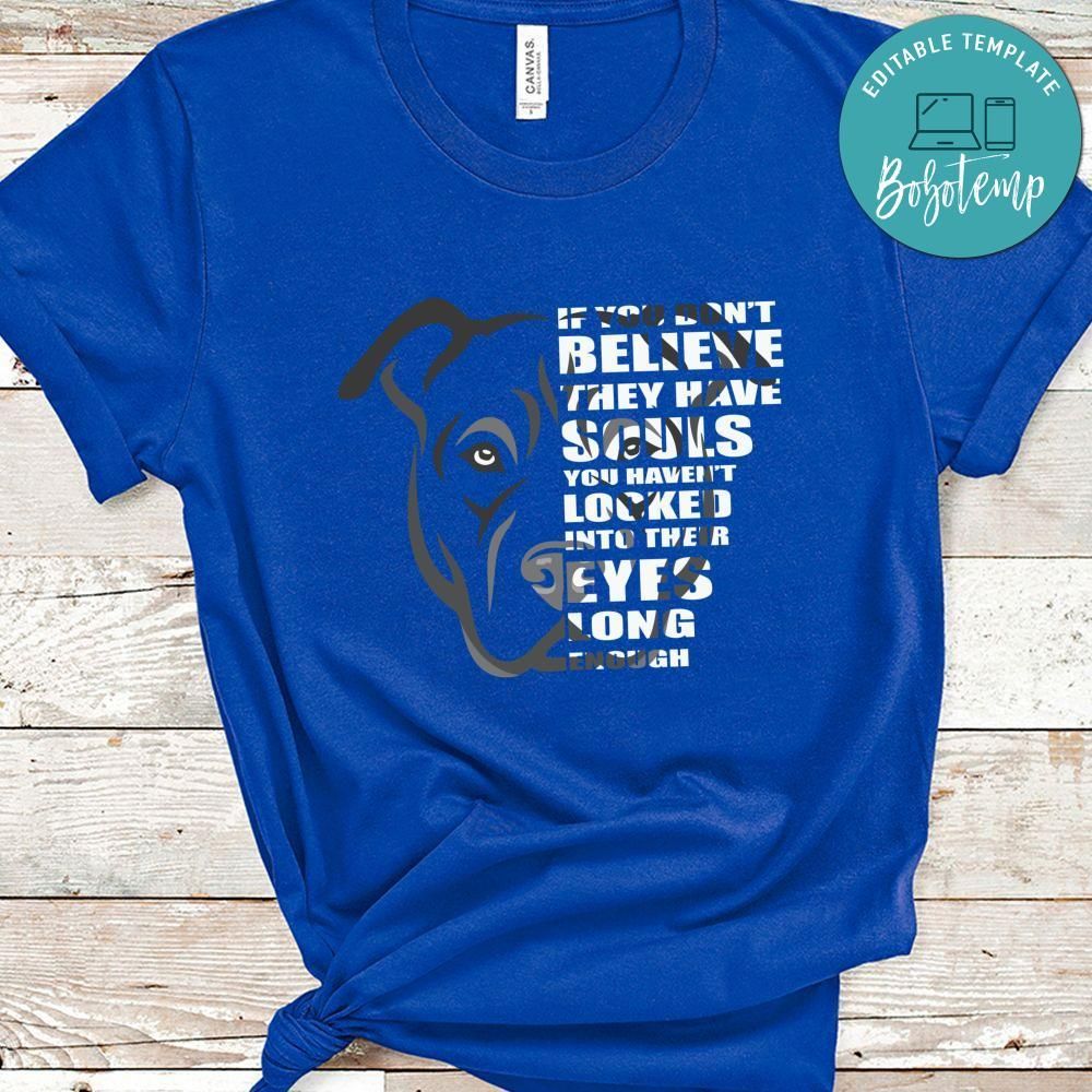Soul Pitbull Dog Lover Shirt