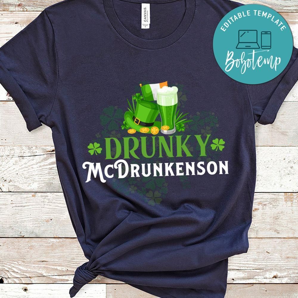 Drunky Mcdrunkenson Shirt