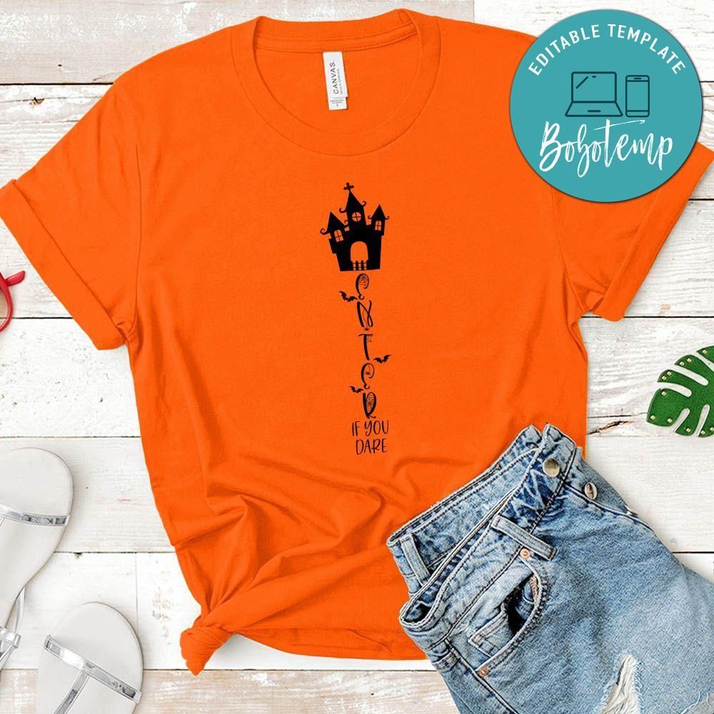 Enter If You Dare Halloween Shirt