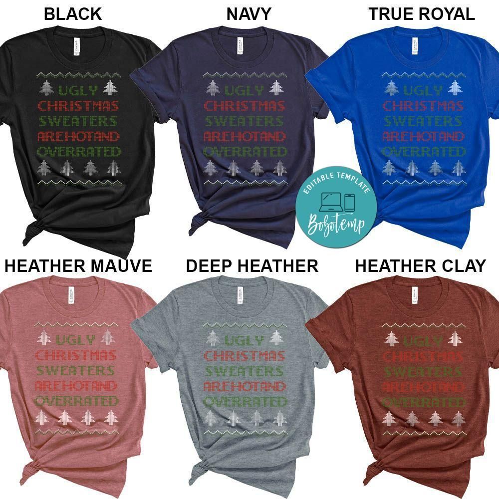 Funny Christmas for Ugly Sweater Party Shirt