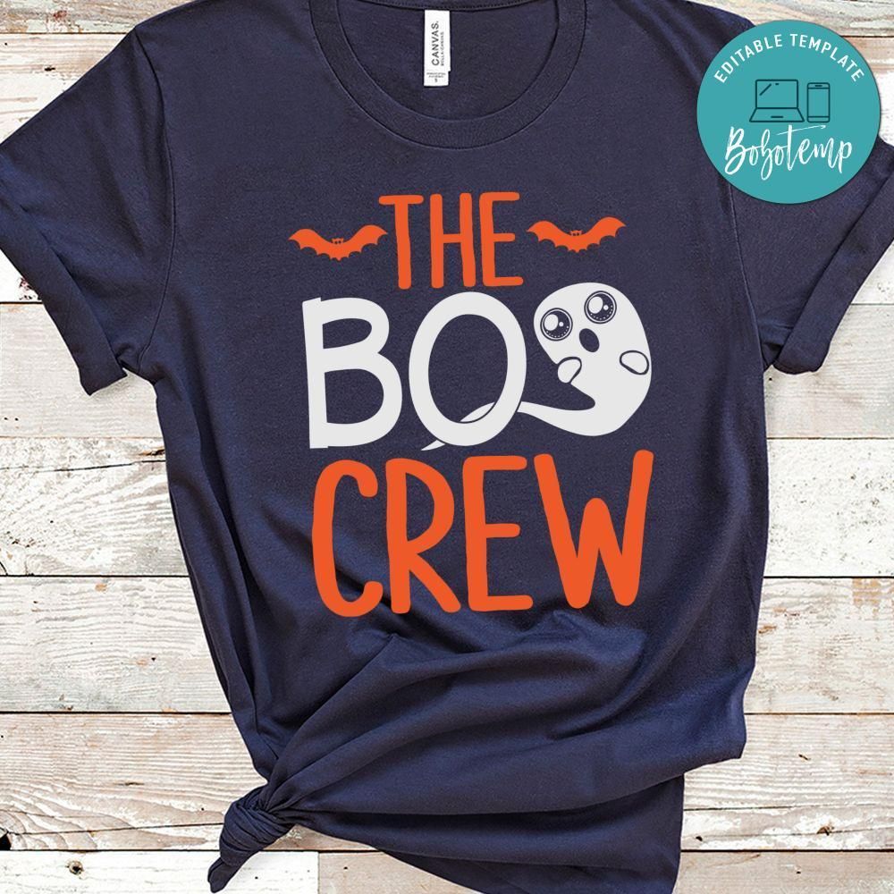 The Boo Crew Halloween Shirt