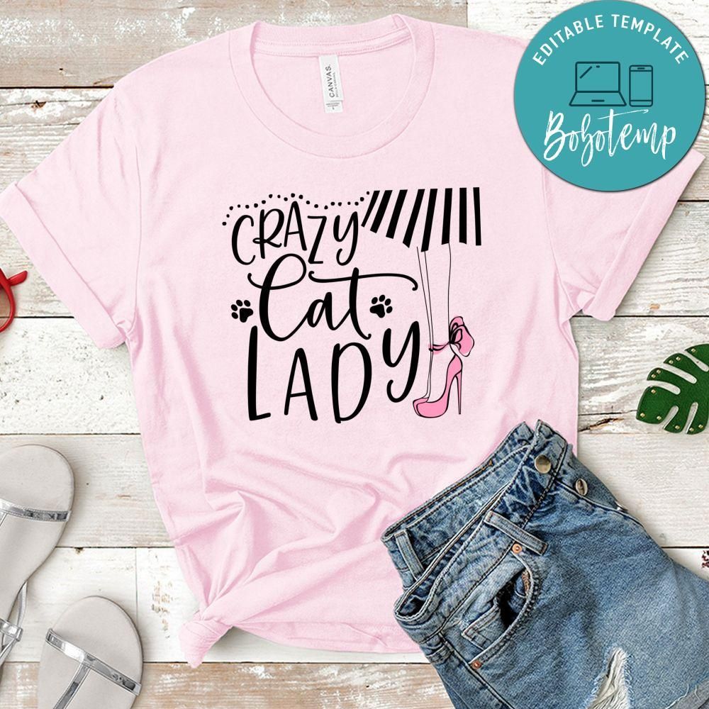 Crazy Cat Lady Shirt