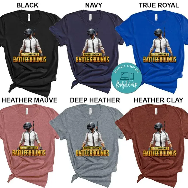 PUBG　Ｔシャツ 新作】PUBG ゲーミング Tシャツ 白/ドン勝/荒野行動/FPS/ヘッド