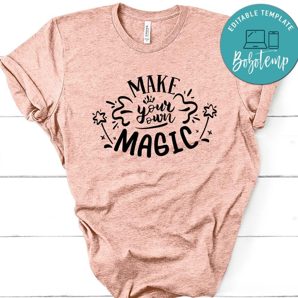 Make your own magic T-Shirt