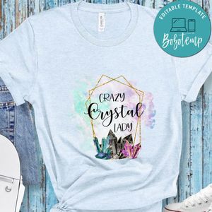 Crazy Crystal Lady Shirt
