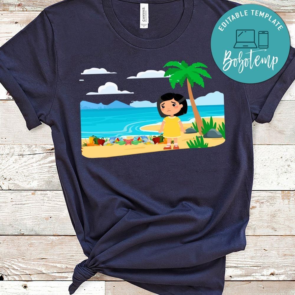 A Girl Is At The Beach Shirt