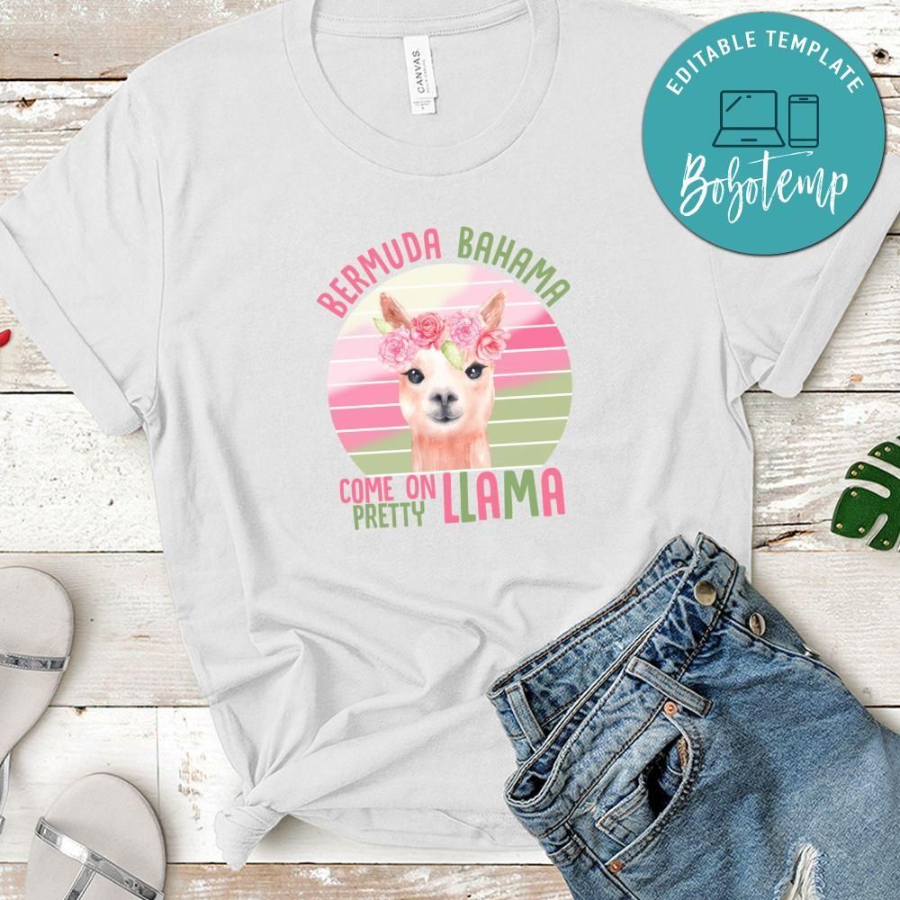 Pretty Llama Shirt