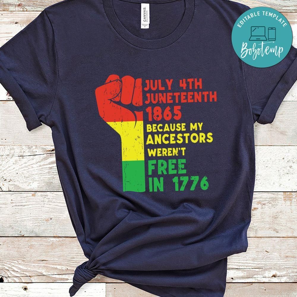 Juneteenth 1865 Shirt