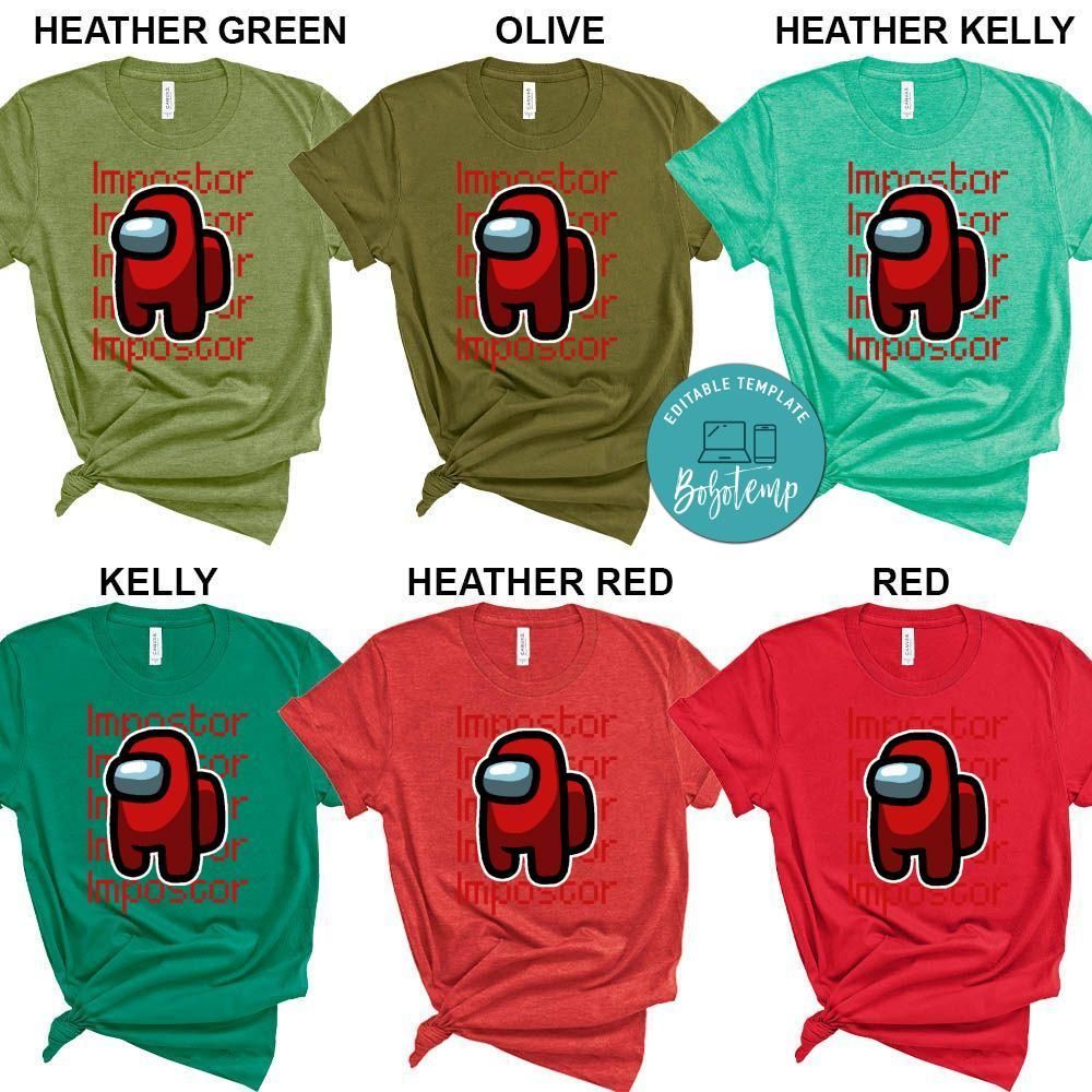 Among Us Impostor Shirt