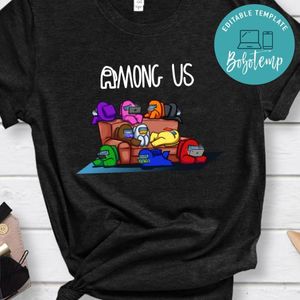 Among Us Couch T PNG file template