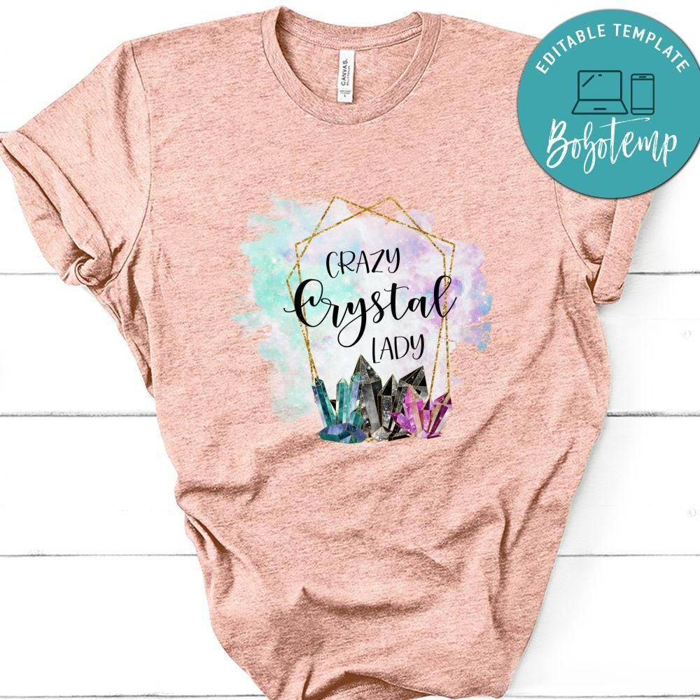 Crazy Crystal Lady Shirt