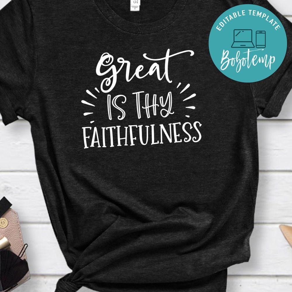 Great is Thy Faithfulness