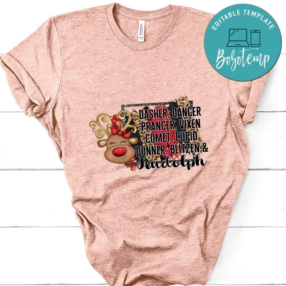 Rudolph Christmas Shirt