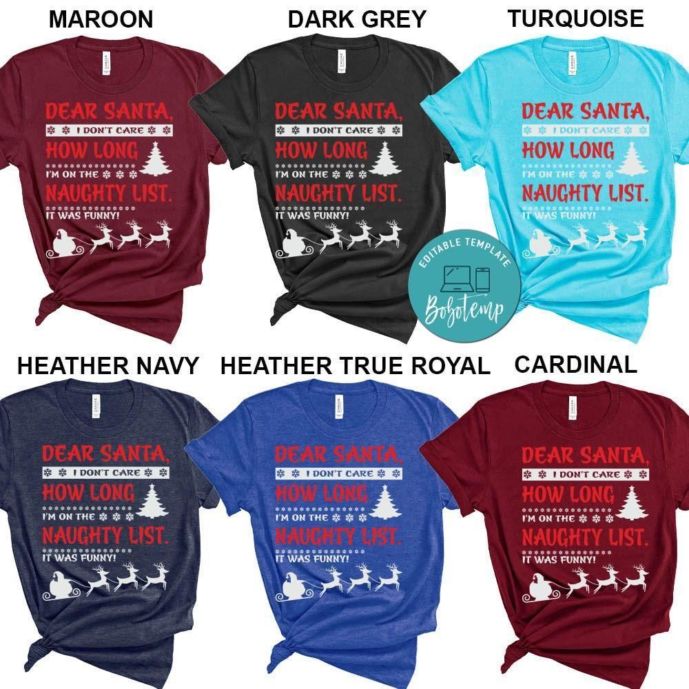 I'm on the Naughty List Funny Christmas Shirt