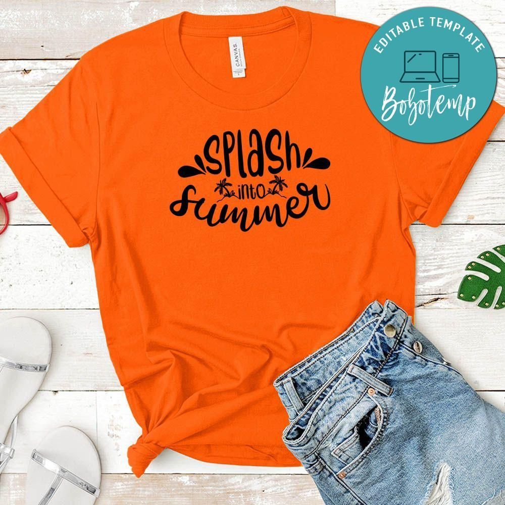 Splash Into Summer T-Shirt
