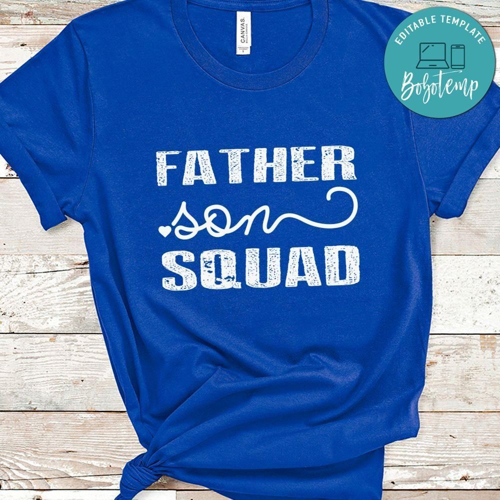 Dad Son Matching Gift Proud Daddy's Son Shirt