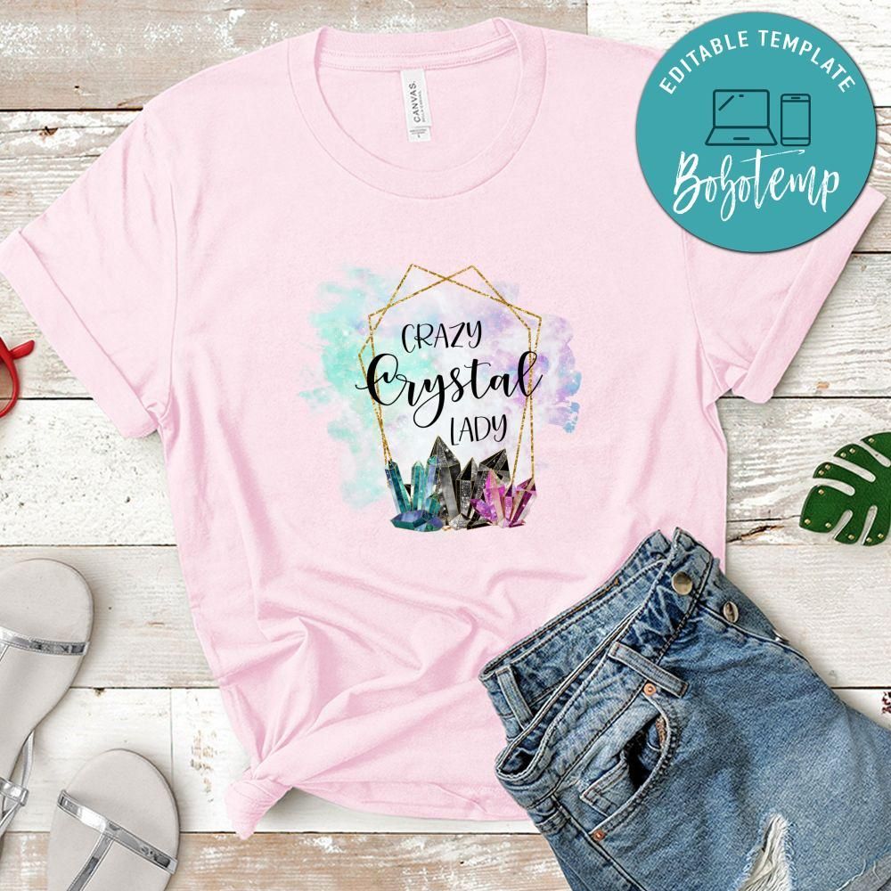 Crazy Crystal Lady Shirt