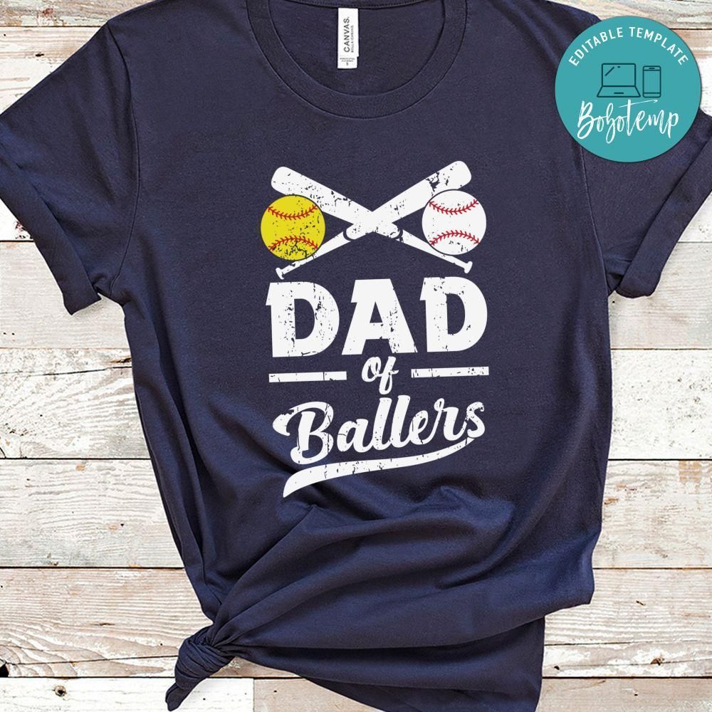 Dad Of Ballers Shirt