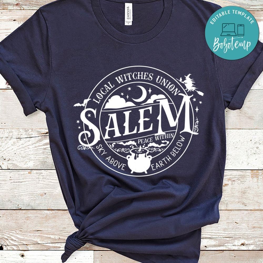 Salem Broom Co Halloween Shirt