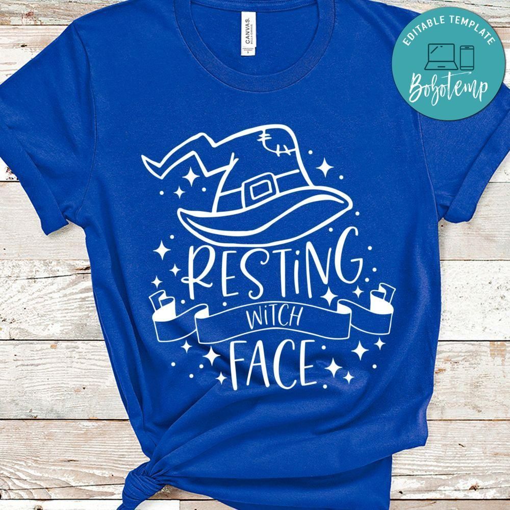 Resting Witch Face Halloween Classic T-Shirt