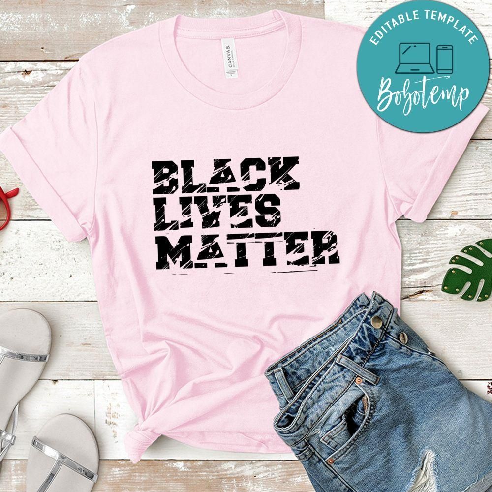 Black Lives Matter Unisex Tee Shirt