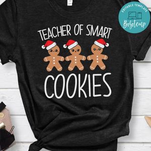 Teacher of Smart Cookies Christmas Shirt