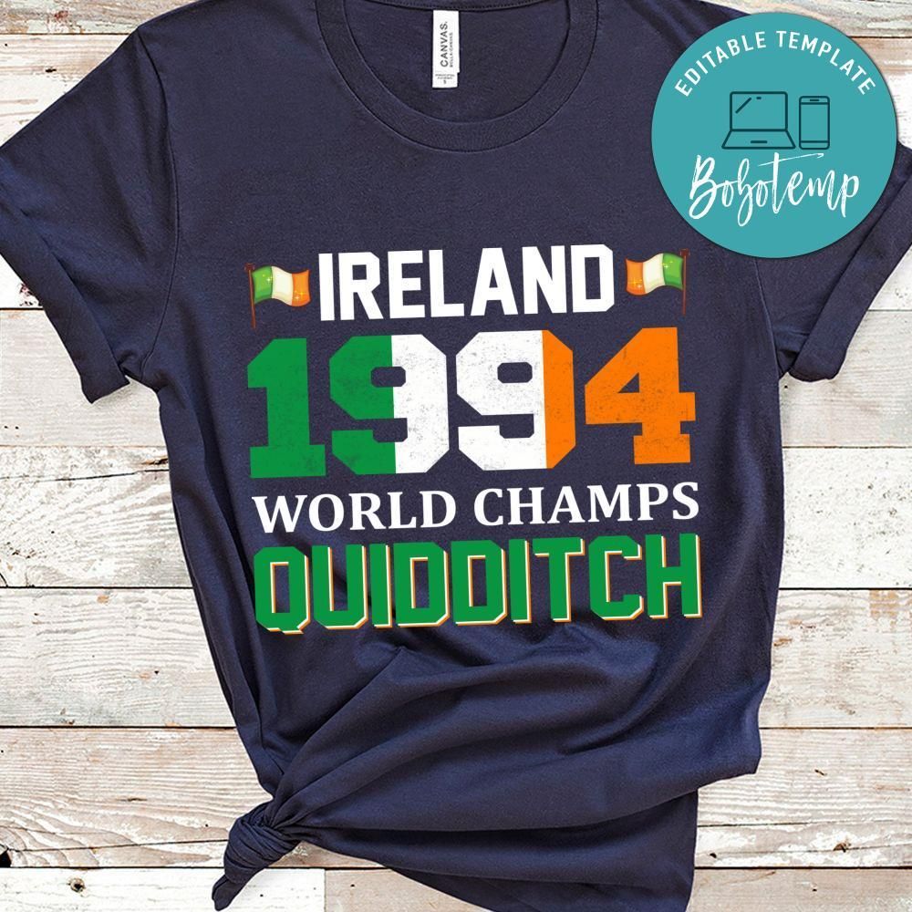 Ireland 1994 World Champs Quidditch Shirt