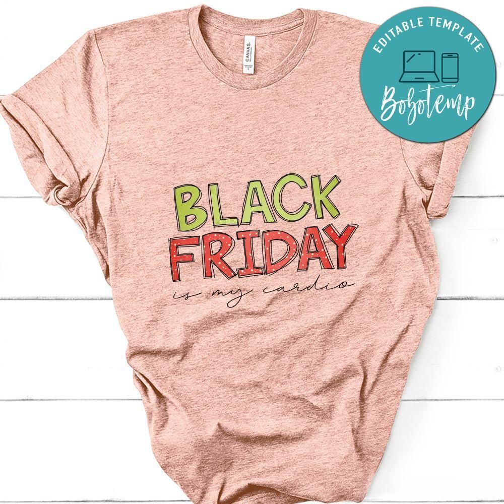 Black Friday Cardio Christmas Shirt