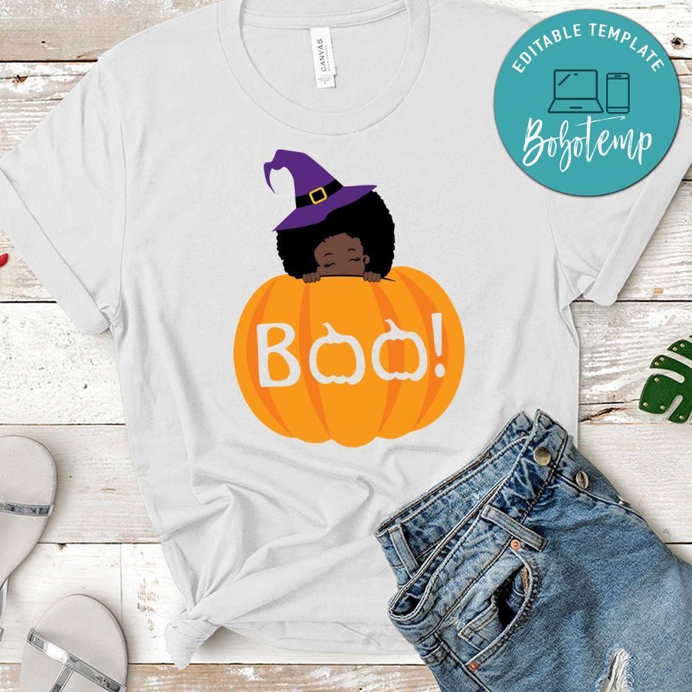 Boo Black Witch Shirt