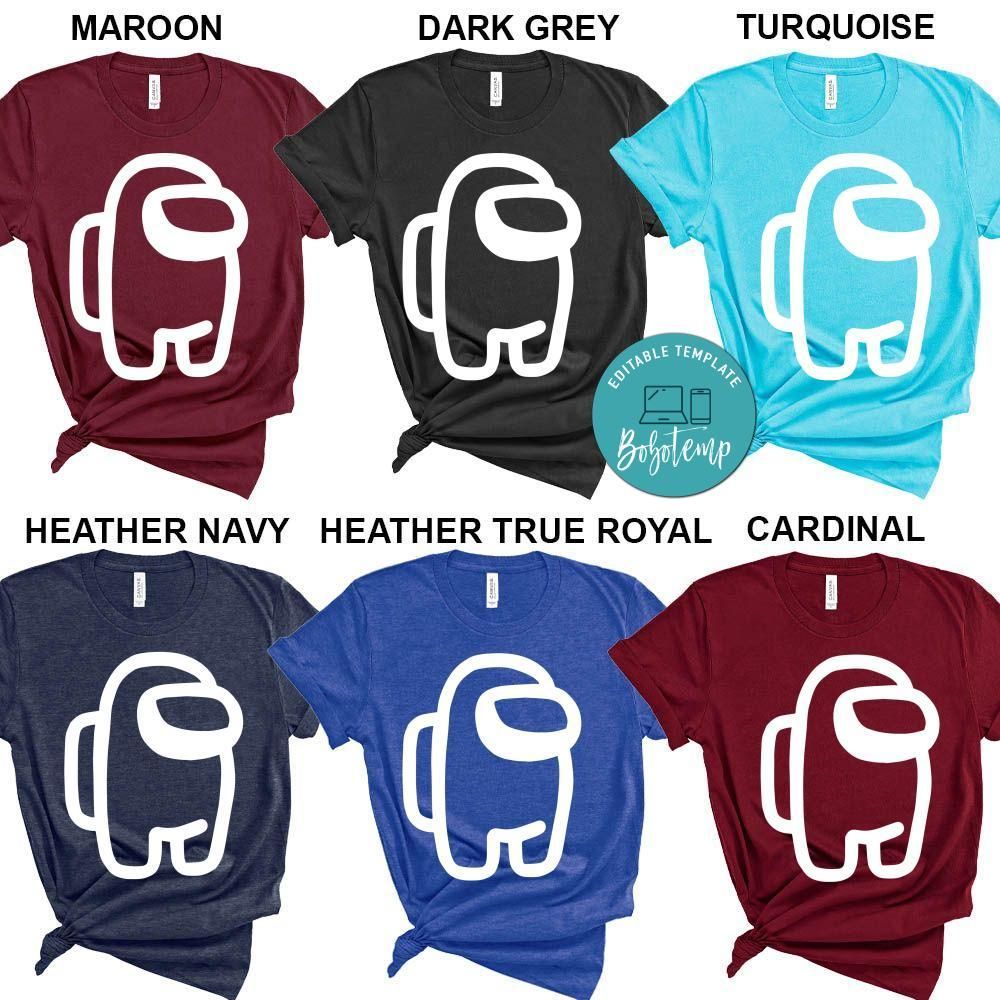 Among Us Character Shirt