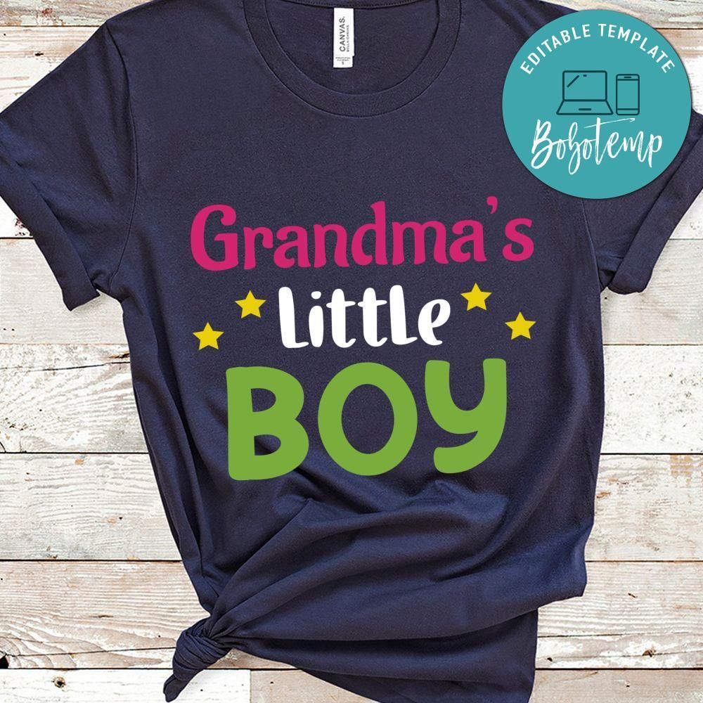Grandma's Little Boy Shirt