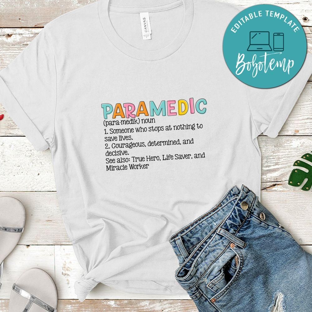 Paramedic Shirt