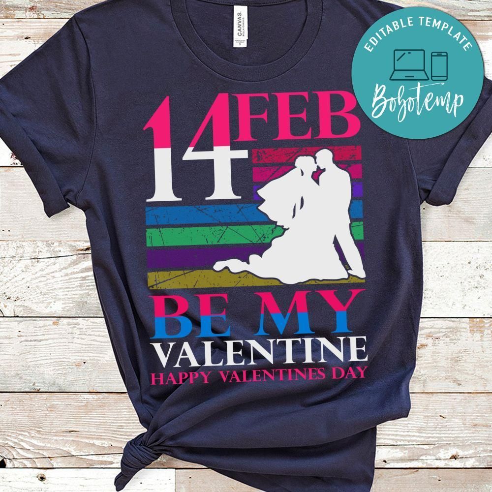 14 Feb Bw My Valentine Happy Valentine's Day Shirts