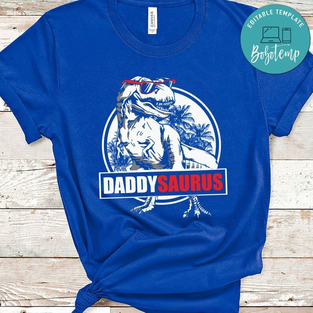 Daddysaurus Father's Day Shirt