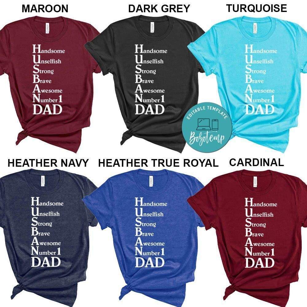 Valentine Gift for Husband Awesome Dad Shirt