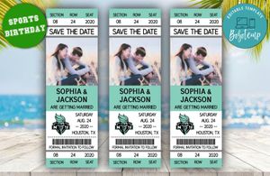 Editable New York Liberty Save The Date Wedding Engagement Announcement Ticket Invitation Instant Download