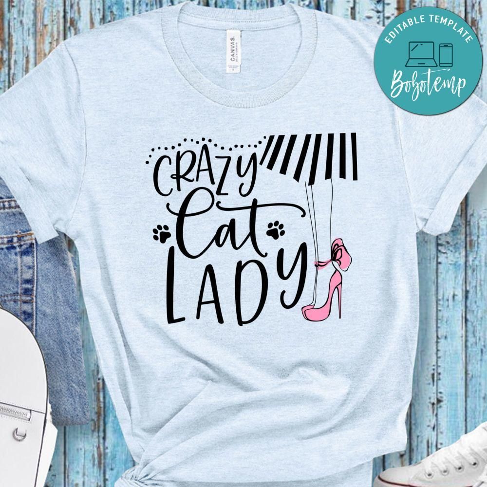Crazy Cat Lady Shirt