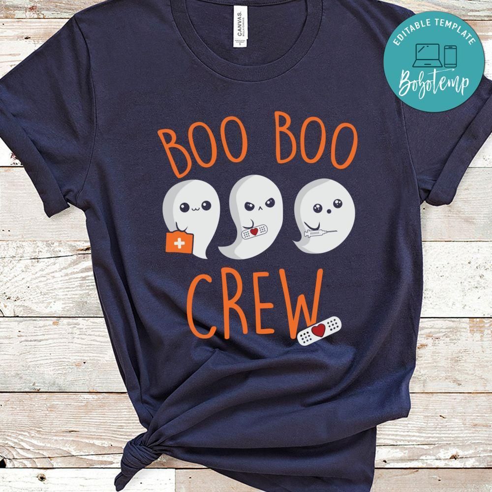 Boo Boo Crew Halloween Shirt
