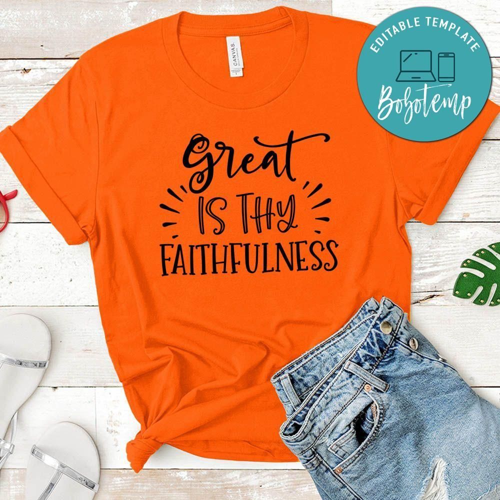 Great is Thy Faithfulness