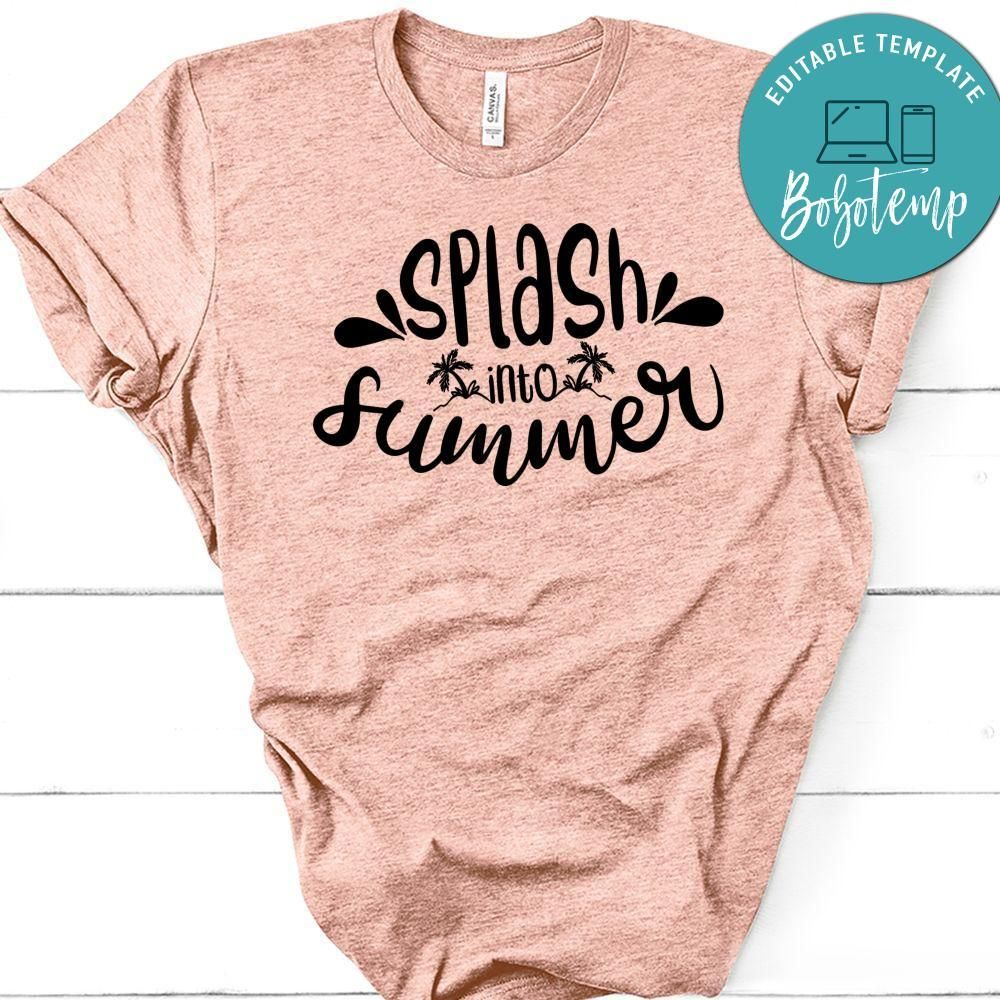 Splash Into Summer T-Shirt