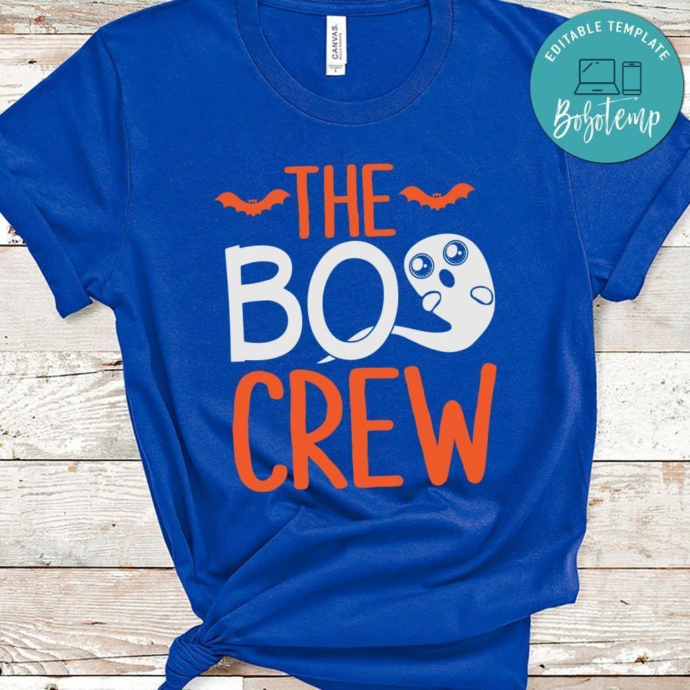 The Boo Crew Halloween Shirt