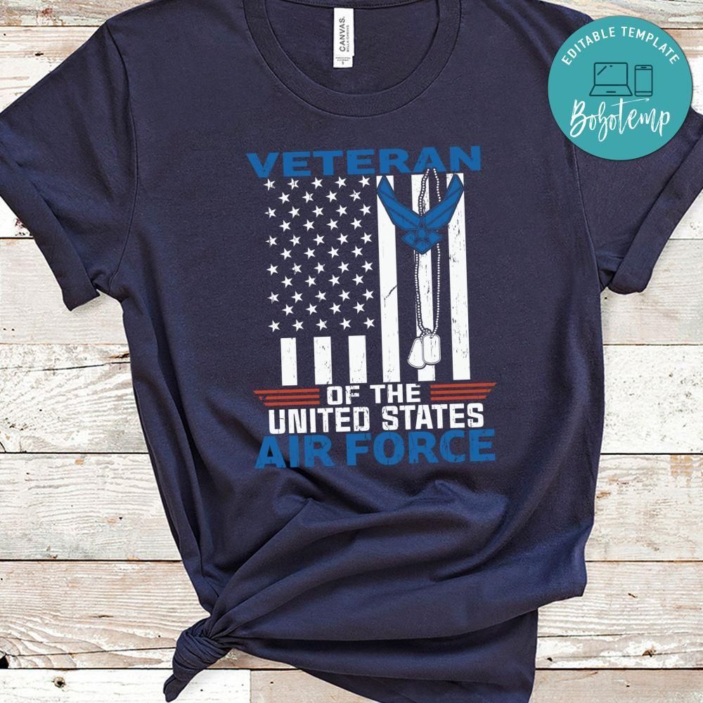 Veteran of the United States Air Force Shirt