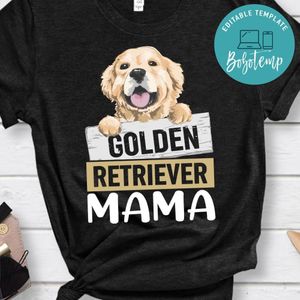 Golden Retriever Mama Shirt